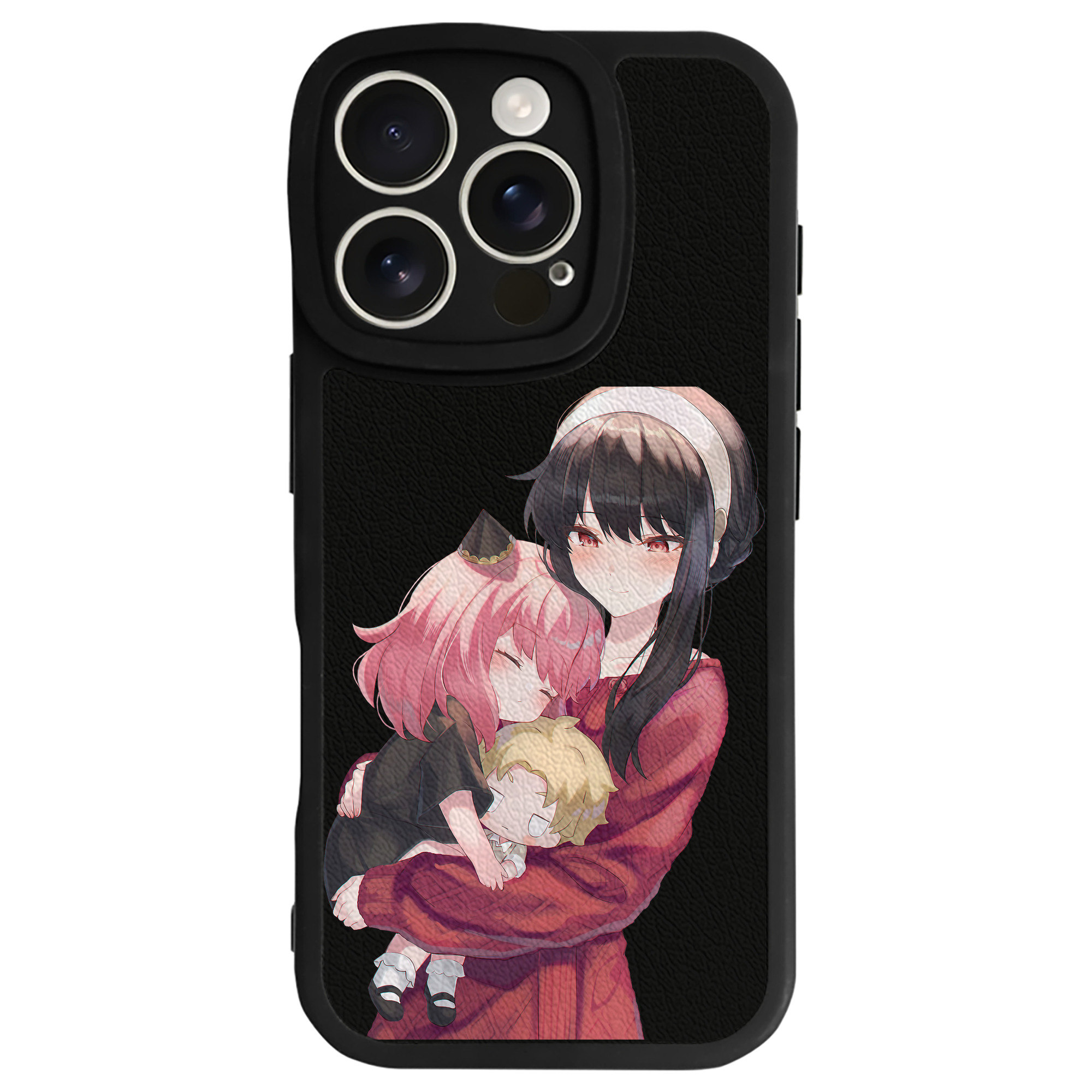 （画像用） SPY×FAMILY间谍家家酒 【iPhone 16シリーズ対応】シリコンスマホケース（レザー調） 材質：シリコン